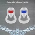 thumbnail image 1 of Unique Bargains 2pcs en Plastique Refroidisseur d'Eau Robinet Pousser Type Poignée Ajustement Boisson Distributeur d'Eau Robinet Remplacements Rouge / Bleu, 1 of 7