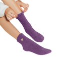 thumbnail image 3 of TRUBKH Women's Ankle Socks Cute Socks for Women Ankle Socks for Men Womens Ruffle Socks Running Socks Womens Mens Socks Ankle Pilates Socks Purple One Size, 3 of 4
