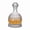 A, variant on 360 Degree Rotating Whiskey Decanter Glass Set Elegant Luxury Engraved Crystal Cut Stunning Luster Built in Metal Pivot Smooth Rim Thickened for Home Bar Party Gift Wine Decanter