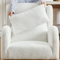 thumbnail image 6 of Rocking Chair Nursery, Recliner Armchair with Wood Legs, Side Pockets And Ergonomic High Backrest, 27.2 Inch Wide Nursery Rocking Accent Chair For Living Room, 6 of 9