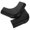Black, variant on WRISTBIQUE Furniture Corner Guards Pool Table Corner Bumpers Black 2Pcs