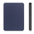 thumbnail image 5 of Dteck Case for 7" All-New Kindle Paperwhite (12th Generation, 2024) and Kindle Colorsoft Signature Edition - Slim Lightweight Shell PU Leather Protective Cover with Auto Sleep/Wake, Darkblue, 5 of 8