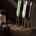 thumbnail image 1 of Miniespumador de leche eléctrico semiautomático para el hogar, batidor de huevos de mano, suministros de cocina, licuadora para crema, café, leche y té, 1 of 5