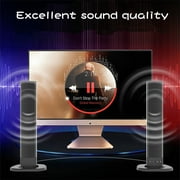 2pcs 3D Surround Sound Bar Wireless Bluetooth TV Soundbar Home Theater Speaker System Subwoofer