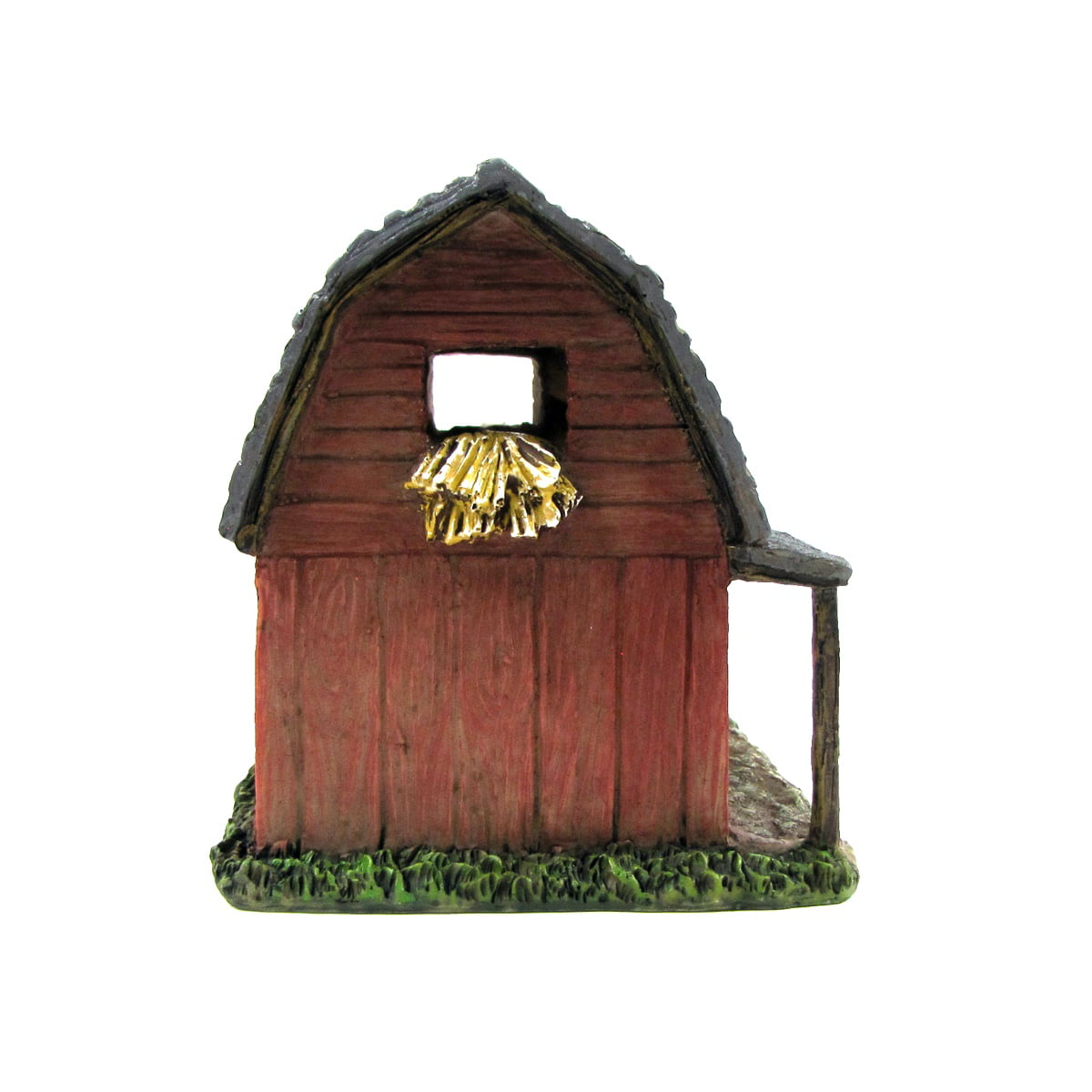 Miniature Dollhouse FAIRY GARDEN ~ Mini Red FARM Barn House ~ NEW 