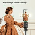 thumbnail image 4 of Binmer Fully Automatic Intelligent Face Tracking Gimbal Live Streaming Desktop Stand With 360 Degree Rotation And Intelligent Follow Up Phone Live Streaming PTZ, 4 of 9