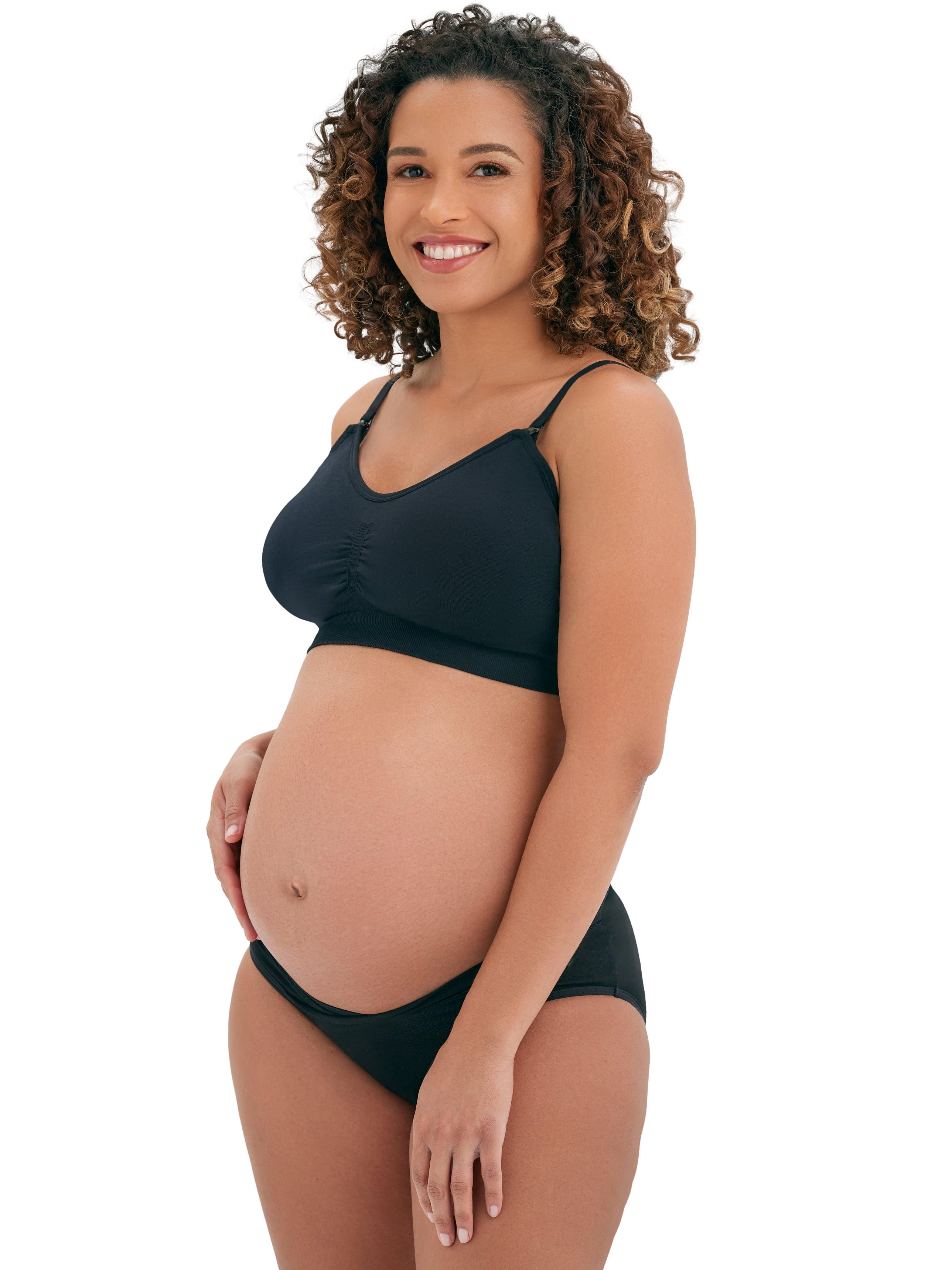 Joyspun Women’s Maternity Seamless Nursing/Pumping Bralette, Sizes S-XXXL