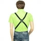 thumbnail image 5 of Qarigey Tirantes de poliéster para hombres y mujeres, de moda, coreanos, fáciles de combinar, universales, para adultos, tirantes traseros de Accesorios de disfraces Café, 5 of 6