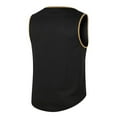 thumbnail image 4 of Men'S Tank Tops Summer Mesh Solid Color Crew Neck Sleeveless Quick Drying Slim Sports Vest T-Shirts Streetwear, 4 of 4