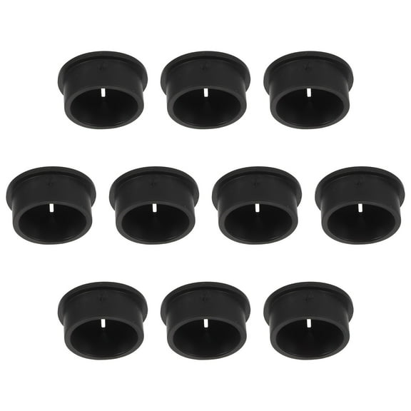 10 Pcs Threading Cover Pressure Cooker Parts Relief Valve Power Replacement Electric Black