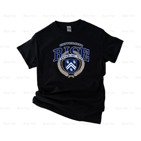 Rice University Owls The Houston Texas Collegiate Style V41437 New Unisex T-Shirt, up to 5XL