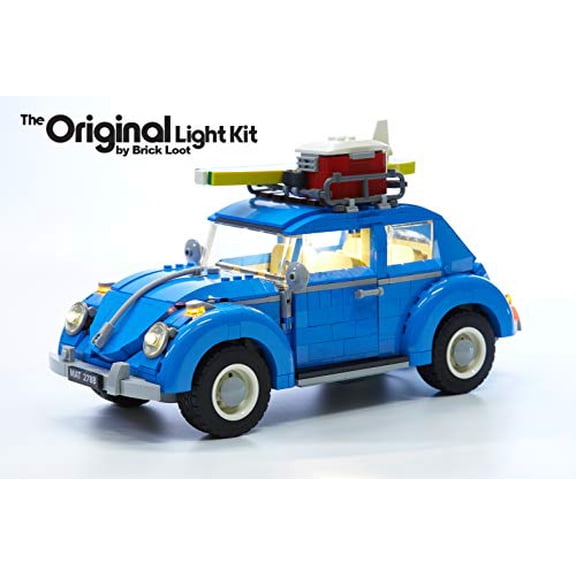 Brick Loot LED Lighting Kit for LEGO Volkswagen VW Beetle 10252 - LEGO Set NOT Included