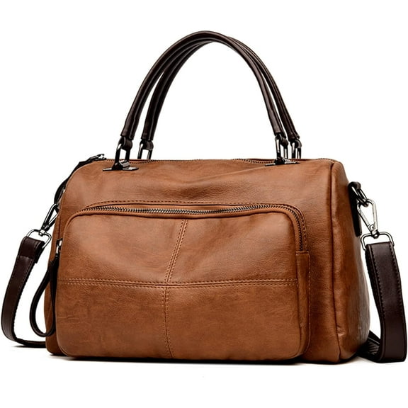 Womens Handbags Soft Leather Hobo Shoulder Bag Ladies Crossbody Tote Purses with Multi Pockets