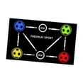 thumbnail image 2 of koolsoo Football Training Mat Easy to Clean Football Mastery Mat for Indoor Starters, 2 of 9