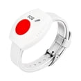 thumbnail image 2 of Alarma de botón de emergencia, sistema de llamada de reloj buscapersonas inalámbrico, portátil, duradero, alarma de pánico personal, 2 of 8
