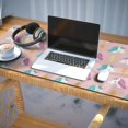 thumbnail image 3 of Long Mouse Pads for Desk,Pink Cartoon Unicorn Lightning Pattern Desk Mats on Top Of Desks, Desk Mouse Pad Extra Large with 3mm Non-Slip Base and Stitched Edge for Gaming,Office,Work,Home 35.4"x15.7", 3 of 6