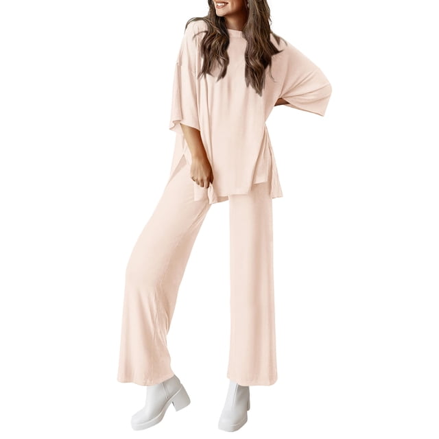 Conjunto de Chándal PRETTYGARDEN de Dos Piezas Beige M