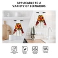 thumbnail image 4 of Sikiie Thanksgiving With Autumn Hand Towel with Loop Hanging Towel Absorbent Tie Towels for Kitchen Tea Bar Bathroom Decor, 4 of 7