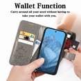 thumbnail image 3 of Funda Sintética FOXDOCK para Samsung Galaxy S26 | Función de Billetera y Soporte | Protección Completa-gris, 3 of 6