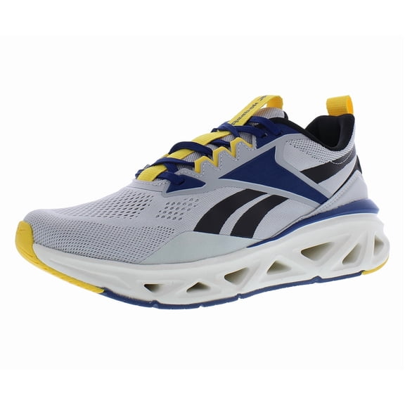 Reebok Soleus Run Mens Shoes Size 10, Color: Grey/Black/Blue