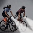 thumbnail image 3 of Bike Light Set and Horn Solar Powered USB Rechargeable Bicycle Headlight Taillight Combinations Front Back Light Tail Light LED Speaker, 3 of 9