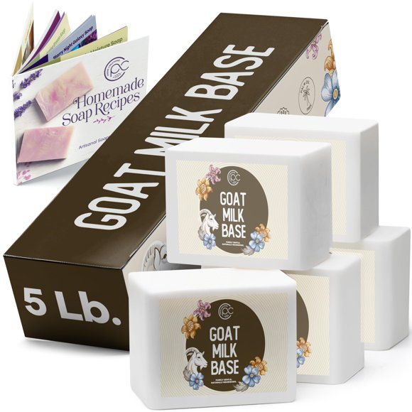 Base de jabón Prime Creations para hacer jabón, 2,27 kg de glicerina