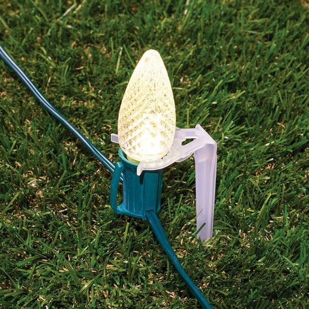 Commercial Christmas Light Stakes