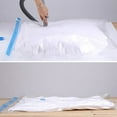 thumbnail image 2 of VONKY Vacuum Bag Storage Organizer Transparent Border Foldable Extra Large Seal Compressed Bag Space Savings Bags, 2 of 9