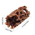 thumbnail image 3 of huayou Artificial Fish Shrimp Hideout, Durable Small Fish Shrimp Hide Cave, for Fishtank Aquarium Decor, 3 of 6