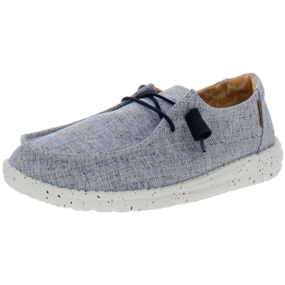 Lightweight Slip On Loafer Shoes Blue 