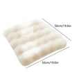 thumbnail image 7 of KCEHTA Square Seat Cushions, Office Chair Cushion, Tufted Floor Cushion, Chair Cushions for Dining Chairs, Non Slip Fluffy Plush Seat Cushion for Home Office, 7 of 7