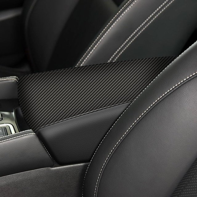 Cubiertas para Descansabrazos AOMSAZTO Fibra de Carbono para Nissan Maxima 2016-23