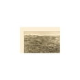thumbnail image 3 of Historic Panoramic View - Fairport New York - Burleigh 1885 - 35.44 x 23 - Vintage Wall Art, 3 of 5