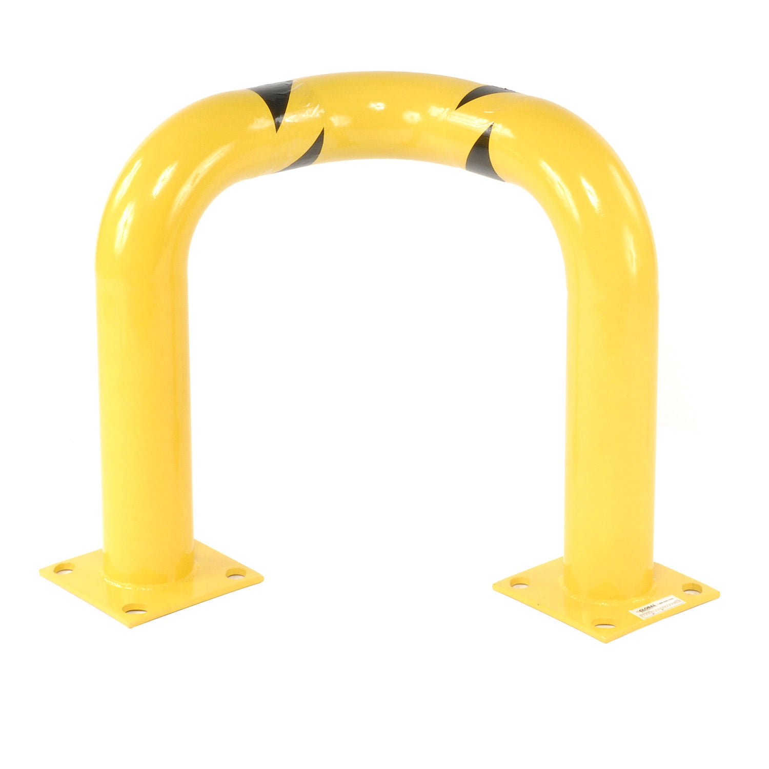 Tripple Elbow Corner Guards, Steel, 24"H X 30"L, Yellow