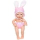 thumbnail image 1 of Muñecas de bebé recién nacidas de vinilo de 18 cm (7 pulgadas) para el día de Pascua, con conjunto de ropa que incluye chupete. Muñeca de aspecto realista., 1 of 7