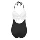 thumbnail image 3 of Plus Size Tankini Trajes de Baño para las Mujeres Imprimir Strappy Back Set con Pantalones Cortos, Trajes de Baño de Dos Piezas Traje de Baño, 3 of 5