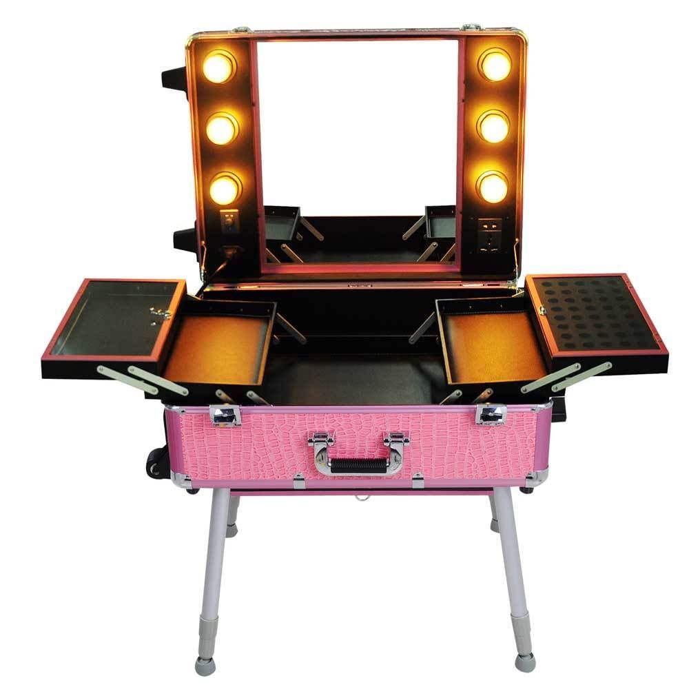 pink train table