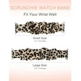 thumbnail image 2 of Wearlizer 4 Packs Compatible with Apple Watch Band Scrunchie Soft Cloth 38mm 40mm 41mm 42mm 45mm 46mm 49mm, Cute Printed Elastic Watch Bands Women for Apple iWatch Ultra 2/Ultra/10/9/8/7/SE/6/5/4/3, 2 of 7
