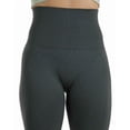 thumbnail image 4 of Homma Activewear Thick High Waist Tummy Compression Slimming Body Leggings Pant (Medium, Charcoal), 4 of 7