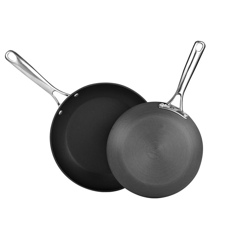 Cooks Standard Frying Omelet Pan, Classic Hard Anodized Nonstick 10.5-Inch  Saute Skillet Egg Pan, Black