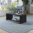 thumbnail image 4 of Henn&Hart 48"W Engineered Wood Coffee Table in Charcoal Gray Finish, 4 of 8