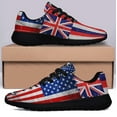 thumbnail image 3 of Hawaii American flag Shoes Sneakers for Women Men Black Size 10.5, 3 of 7
