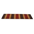 thumbnail image 4 of Rugsotic Carpets Hand Knotted Wool Area Rug 2'6''x8' Charcoal Gold Contemporary Runner Indoor Rug for Living Room, Bedroom Antimicrobial L00204, 4 of 7