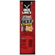 Jack Link's Snack Sticks, Protein Snack, All American Beef & Cheese, 1.2oz