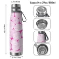 thumbnail image 3 of 29oz Stainless Steel Insulated Thermos with Tea Filter, 360° Printed Travel Bottle, Leakproof BPA-Free Flask with Anti-Slip Base, 304 Inner & 201 Outer, Vacuum Cup, 3 of 6