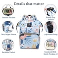 thumbnail image 4 of POINTERTECK Diaper Bag Backpack Waterproof Multi Function Baby Backpack Baby Bag for Boys Girls Large Travel Diaper Bag, 4 of 5