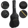 thumbnail image 4 of Guitar Waterproof Bag Guitar Bag Dual Adjustable Shoulder Strap Acoustic Guitar Bag,Guitar Storage Bag Oxford Cloth Shoulder Strap or Handheld Type Musical Instrument Packet, 4 of 9