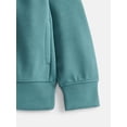 thumbnail image 3 of Athletic Works Boys Scubaknit Quarter Zip Pullover, Sizes 4-18, 3 of 4