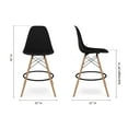 thumbnail image 6 of Modholic Eiffel Counter Stool, Black, 6 of 9