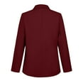 thumbnail image 5 of Baberdicy Blazers for Women Women's Solid Colour Lapel Pocket Suit Jacket, 5 of 8